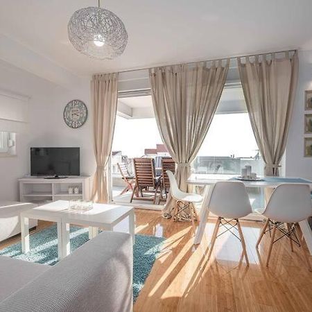 Blue Sky, Modern Sea View Apartment โนวาลยา ภายนอก รูปภาพ